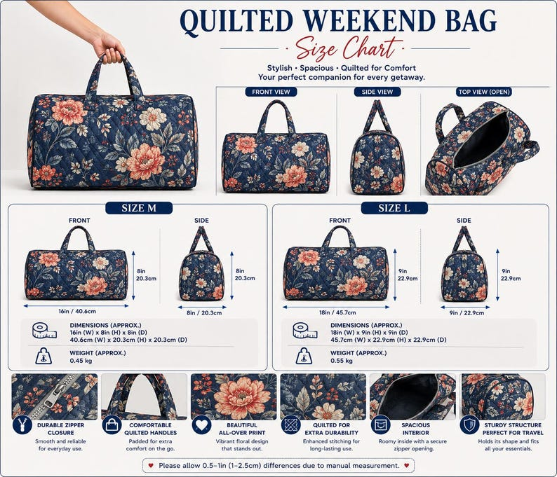 Flamingo Quilted Duffle Bag, Tropical Beach Tote, Pink Trip, Gift for Her